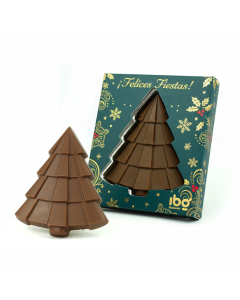 Arbolito de chocolate en cajita personalizada
