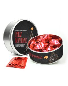 Galletas navideñas de la Fortuna (15 uds) en bote metálico