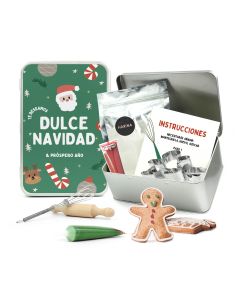 Kit Galletas Navidad Hazlo Tú Mismo en Lata Personalizada