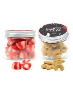 Tarrito Pet con dulces navideños a elegir