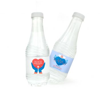 Agua personalizada para el Día de la Enfermería