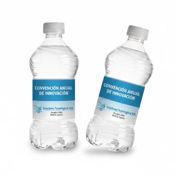 agua personalizada 33 cl para eventos
