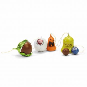 Bolas de Navidad de chocolate personalizadas