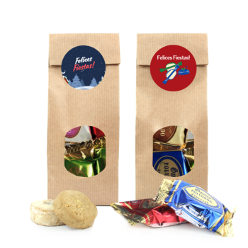 Bolsita personalizada con polvorones