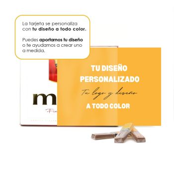 Caja Merci con tarjetón para el día de la Mujer