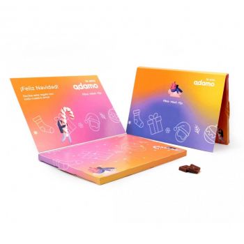 Calendario Adviento A5 personalizado con solapa