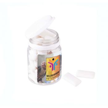 Chicles mentas en botecito personalizado