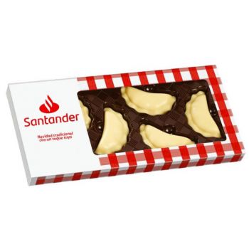 Empanadas chocolate Navidad en caja personalizada