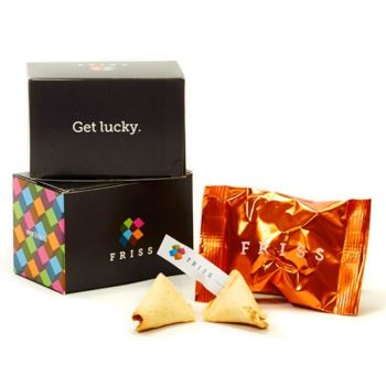 Galleta de la suerte en cajita personalizada
