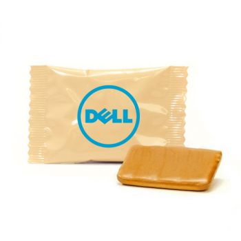 Galletas corporativas glaseado café