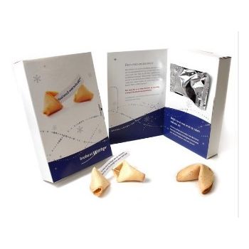 Galletas de la fortuna Navideñas por correos