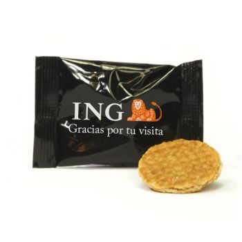 Galletas holandesas con envoltorio personalizado