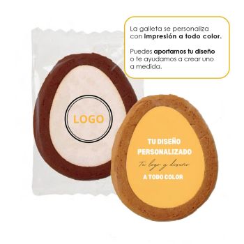 Galletas con forma de Huevo Personalizadas