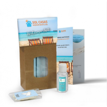 Kit sanitario en bolsita kraft