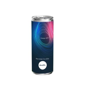 lata bebida energética personalizada