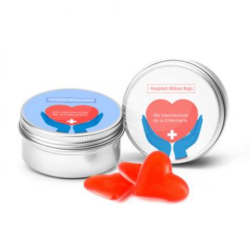 Latita chuches corazón - Día Enfermería