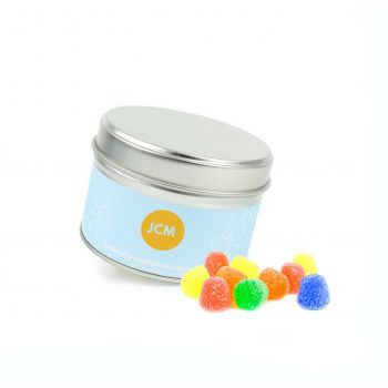 Latita personalizada con gominolas