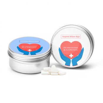 Latita con mentas corazón - Día Enfermería