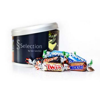 Latita personalizada con mini chocolatinas