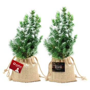 Mini abeto navidad para escritorio