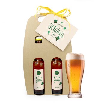 Pack cerveza personalizada San Patricio