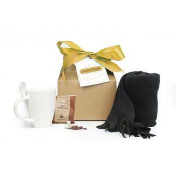 Pack regalo publicitario para empresas con bufanda
