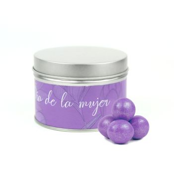 Regalos 8M - Bolas crujientes chocolate en latita personalizada