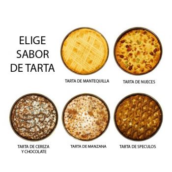 Tartas Navidad en latita de regalo