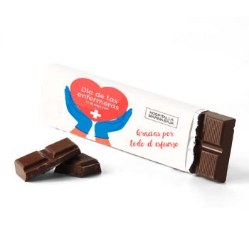 Tableta de chocolate personalizada - Día Enfermería