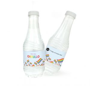 Agua personalizada - detalle para Día del Orgullo