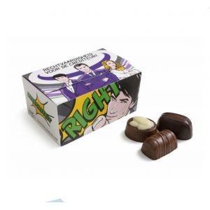 Bombones en caja personalizada