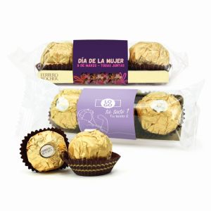 Bombones Ferrero personalizados Día de la Mujer 8M