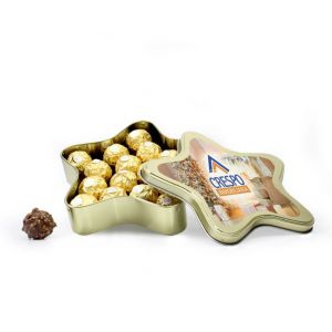 Bombones Ferrero Rocher en caja estrella