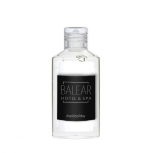 Botella gel hidroalcoholico personalizada