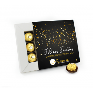 caja de bombones ferrero rocher personalizada