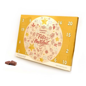 Calendario adviento A4 personalizado