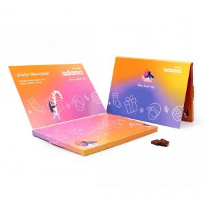 Calendario Adviento A5 personalizado con solapa