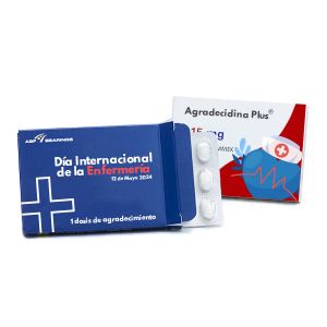 Caramelos en cajita medicinal - Día Enfermería