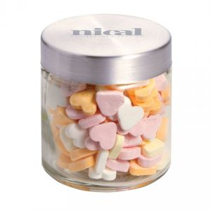 Caramelos en tarro de cristal