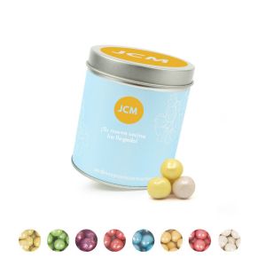 Chocolate crujiente en lata personalizada alta