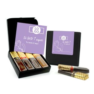 Chocolate Merci en caja personalizada para día de la Mujer