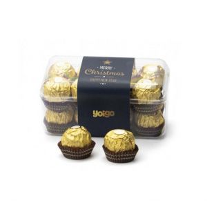Chocolates personalizados Ferrero Rocher 16 unidades