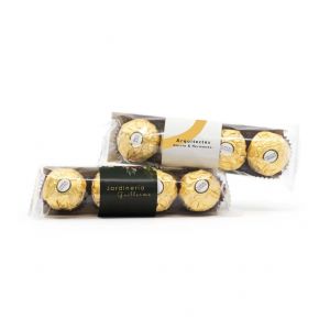 Chocolates promocionales Ferrero Rocher 4 uds