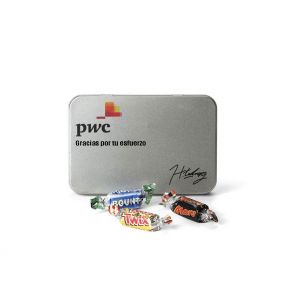 Chocolatinas en lata buzón