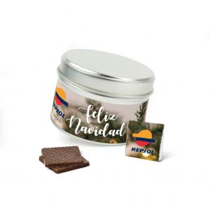 Napolitanas de chocolate Navideñas personalizadas