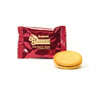 Galletas corporativas con chocolate