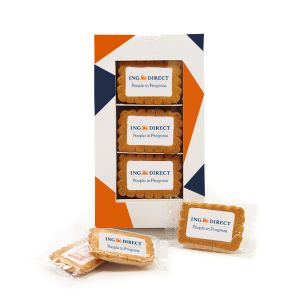 Galletas de jengibre en cajita personalizada