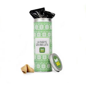 Galletas de la Fortuna en latita personalizada (6 uds)