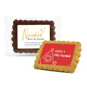 Galletas XL Navideñas con logo