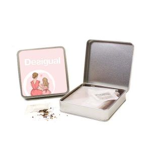 Kit de plantación en caja metálica día de la madre